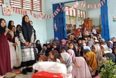 Siswa SDN 17 Lahat Antusias Ikuti Maulid Nabi