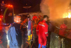 3 Rumah di Pagar Gunung Terbakar, 1 Habis Terbakar, Diduga Konsleting Listrik
