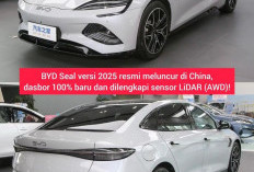 BYD Seal Resmi Meluncur, Ini Dia Tampilan Terbarunya