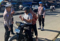 Satlantas Polres Empat Lawang Ajak Pengendara Tertib Lalu Lintas 