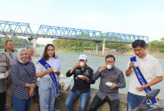 PJ Bupati Hadiri Gerakan Minum Kopi Serentak Terbanyak di Pinggir Sungai Lematang