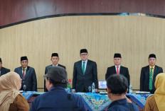 DR. Baslini Resmi Dilantik sebagai Sekretaris Disdikbud Lahat