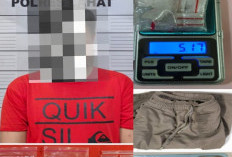Terduga Pengedar Sabu Ditangkap Depan Kantor Kepala Desa