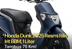 Skuter Metik Mini Honda Dunk 2025 Resmi di Rilis Khusus Pasar Domestik Jepang