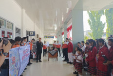 Sekolah Santo Yosef Tarakanita Lahat dan PT KAI Gelar Kampanye Cinta Lingkungan