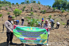 Polres Lahat Dukung Ketahanan Pangan Lewat Penanaman Jagung Kuartal IV