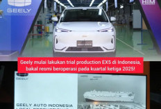 Geely Resmi Memulai Trial Production Geely EX5 di Pabrik Handal Indonesia Motor