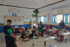 Antusias Siswa SDN 13 Lahat Terima MBG, Wali Murid Sempat Khawatir