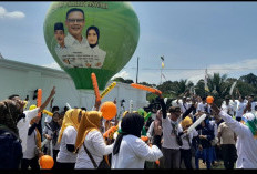 Menjulangnya Balon Udara BZ-WIN  di Merapi Area Menandakan Suara Burzah-Widia Semakin Tinggi