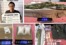 Simpan Paket Sabu, Ganja dan Inex, Petani di Lahat Nyambi Edarkan Narkotika