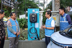 Pertama di Bengkulu! PLN Resmikan SPKLU Kemitraan, Dukung Kenyamanan Mudik Ramadhan dan Idul Fitri Masyarakat