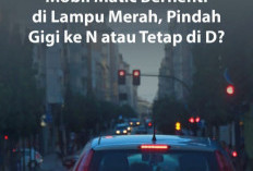 Cara Menggunakan Mobil Matic Saat Macet dan Berhenti di Lampu Merah