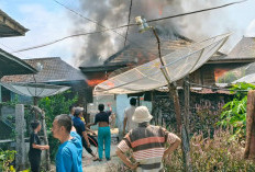 Kebakaran Hanguskan Rumah di Endikat Ilir, Warga Sempat Panik Api Terus Membesar