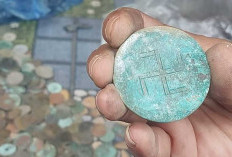 Misteri Koin Bergambar Logo Nazi Ditemukan di Sungai Lematang Lahat
