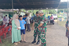 Dandim 0405 Berikan Dukungan Keluarga Korban