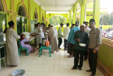 Setiap Jum'at Ada Nasi Kota dan Minuman Gratis di Masjid Desa Pajar Bulan Tasti Pumi