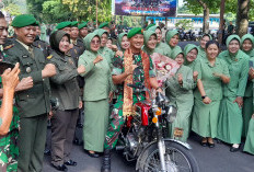 Haru Warnai Pelepasan Pejabat Dandim Lama