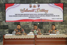 Polres Lahat Sambut Tim Was Ops Ketupat Musi 2026