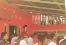 Waw! Ramai Sekali Warga Kecamatan Kikim Tengah Sambut Yulius