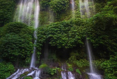 Air Terjun Benang Kelambu, Cocok Tempat Berendam dan Bermain Air