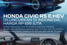 Honda Resmi Luncurkan Civis Facelift di Indonesia, di Bandrol Dengan Harga Rp 699 Juta