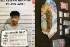 Pengedar Kena Cokok di Lahat Gegara Simpan 3 Jenis Narkotika