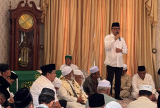 Bupati Empat Lawang Takziah Langsung ke Rumah Duka Tokoh Masyarakat Palembang