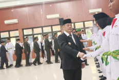Bursah Zarnubi Kukuhkan Paskibraka Lahat 2025, Generasi Muda Siap Kibarkan Sang Merah Putih
