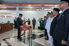 Bupati Empat Lawang Lantik Sejumlah Pejabat, Pejabat Harus Siap Mengabdi dan Tinggal di Empat Lawang