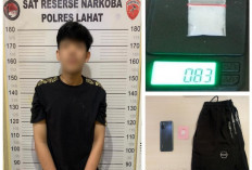 Sat Res Narkoba Polres Lahat Ungkap Kasus Peredaran Sabu, Satu Terduga Pengedar Diamankan
