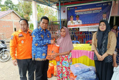 Pemprov Sumsel Salurkan Bantuan Korban Kebakaran di Empat Lawang