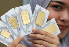 Harga Emas Antam Turun Jelang Pemilu