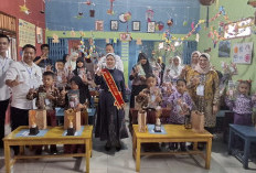 Kunjungi TK Al Hikmah Merapi, Bunda PAUD Sri Meliyana Ajak Hidup Sehat