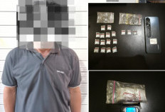  Polres Lahat Tangkap Pengedar Sabu Tanjung Baru Lagi di Kamar