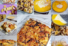 Resep Andalan Bread Pudding & Banana, Yuk Intip