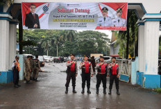 Polres Lahat Laksanakan Pengamanan Kunjungan Kerja Prof Yassierli, Menteri Ketenagakerjaan RI Kunjungi Lahat