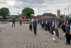  Jelang Masa Tenang, Bawaslu Empat Lawang Gelar Apel Siaga Pengawasan 