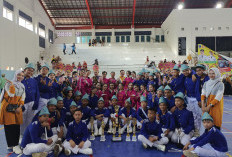 Mantap! SMPN 2 Lahat Kembali Toreh Prestasi Marching Band