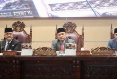Sekda Sumsel Hadiri Rapat Paripurna X