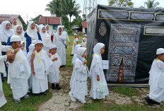 Manasik Haji Anak PAUD dan TK Kecamatan Muara Payang, Ajarkan Anak Usia Dini Tentang Rukun Islam