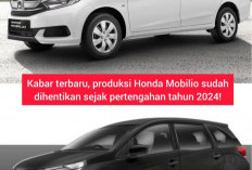Honda Hentikan Produksi Mobilio Sejak Pertengahan 2024