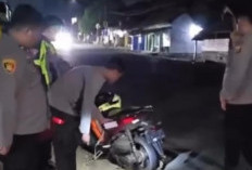 Pospam Arahan Merapi Timur Pinjamkan Motor kepada Pemudik