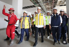 AHY Tinjau Progres Pembangunan Kompleks Pendidikan Terpadu di Ponpes Al-Khoziny Sidoarjo