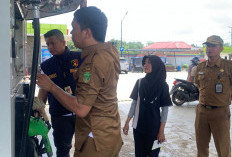 Jelang Arus Mudik, Disprindag-Polres Cek Pompa BBM