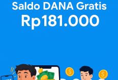 Selamat! Nomor HP Anda Dapat Kiriman Saldo DANA Gratis Rp181.000, Buruan Cek Aplikasi Ini Sekarang!