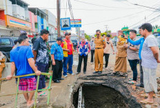 Gercep! Wabup Tinjau Lokasi Banjir di Bandar Agung, Pastikan Kondisi Warga Aman
