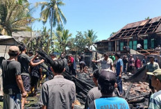 Enam Rumah di Landur Ludes Terbakar, Kerugian Ditaksir Rp1,1 Miliar