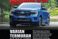 RMA Resmi Meluncurkan Everest Sport, Ini Harga Jualnya