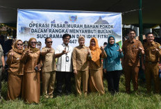 Kepala BPS Lahat Hadiri Operasi Pasar Murah, Perkuat Pengendalian Inflasi Daerah