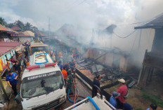 Tiga Rumah Terbakar di Gumay Talang Lahat Diduga Korsleting Listrik, Begini Kronologinya